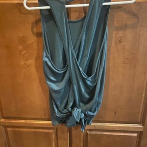 Athleta adjustable tie cris cross back